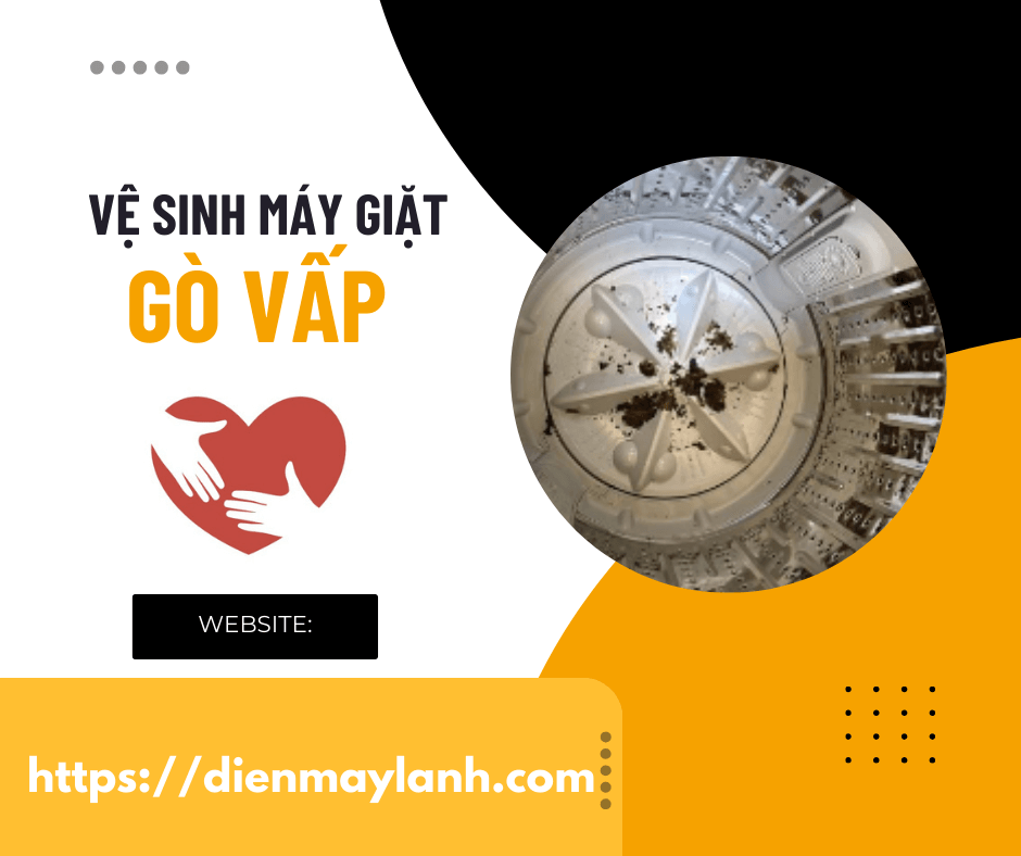 Dịch Vụ Vệ Sinh Máy Giặt Gò Vấp - Chuyên Nghiệp