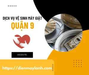 Vệ Sinh Máy Giặt Quận 9