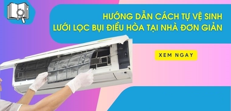 Huong dan cach tu ve sinh luoi loc bui dieu hoa tai nha don gian 11