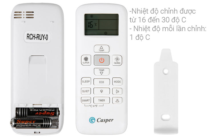 Cách chỉnh máy lạnh casper