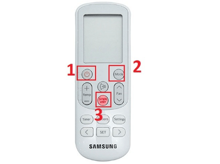 Cách sử dụng remote máy lạnh Samsung