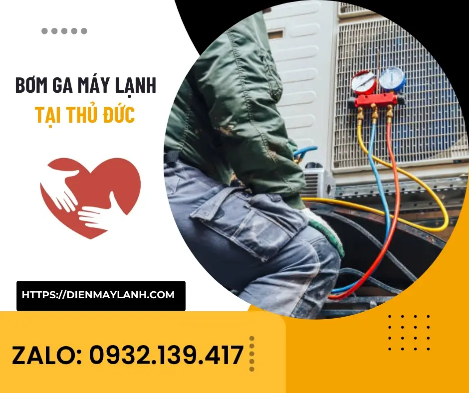 Bơm Ga Máy Lạnh Tại Thủ Đức