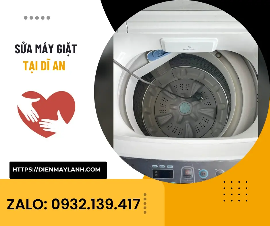 Sửa Máy Giặt Tại Dĩ An