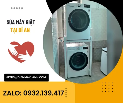 Sửa Máy Giặt Tại Dĩ An