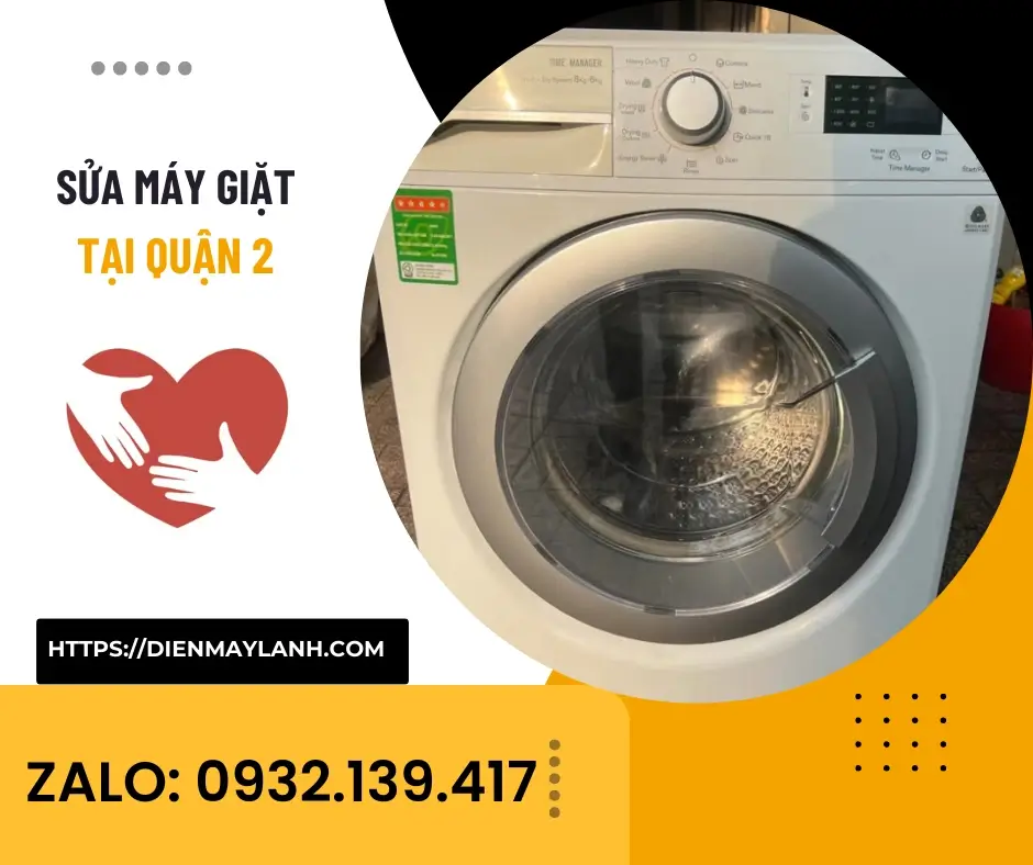 Sửa Máy Giặt Tại Quận 2