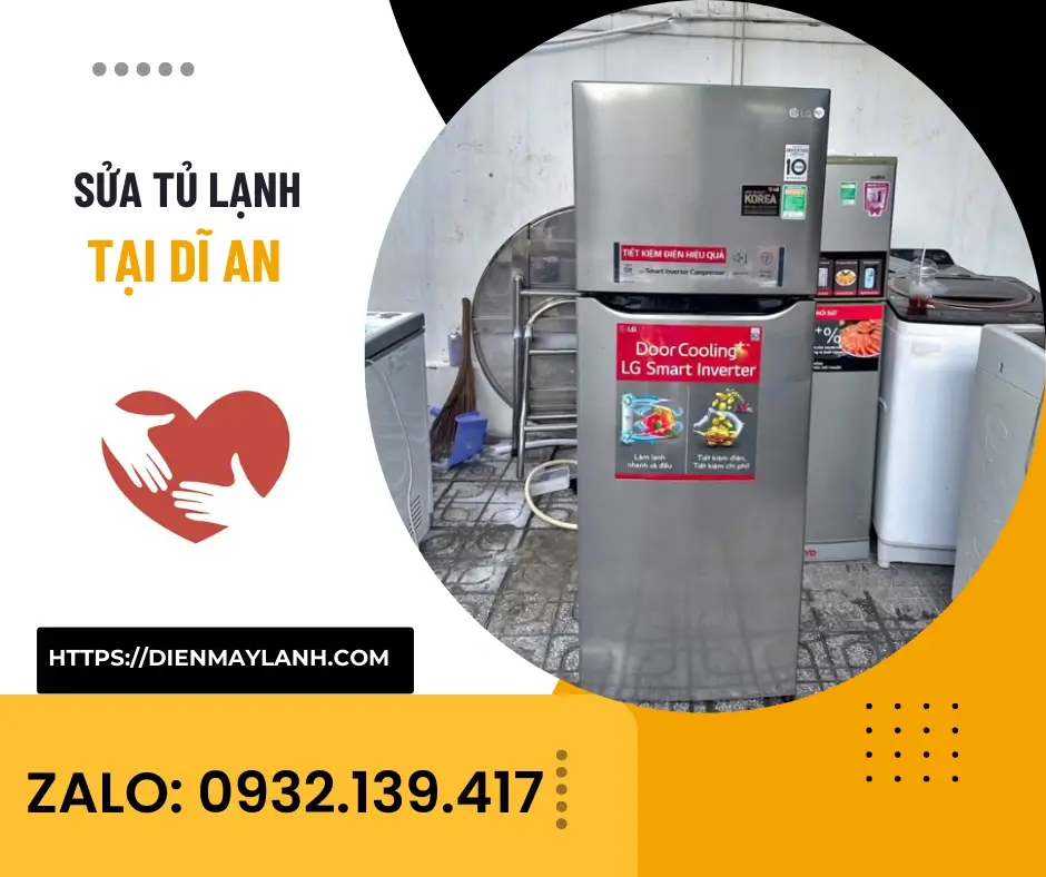 Sửa Tủ Lạnh Tại Dĩ An