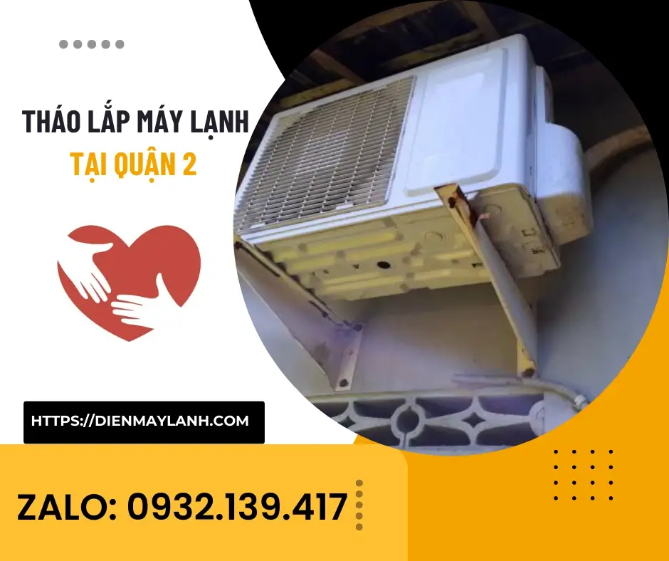 Tháo Lắp Máy Lạnh tại Quận 2