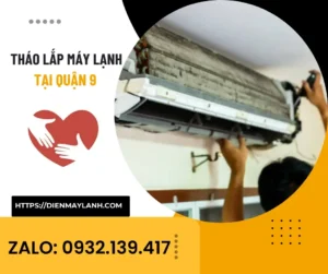 Tháo Lắp Máy Lạnh tại Quận 9