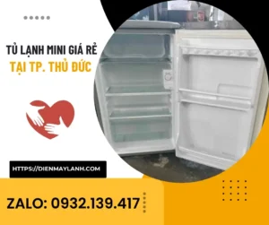Bán Tủ Lạnh Mini Cũ