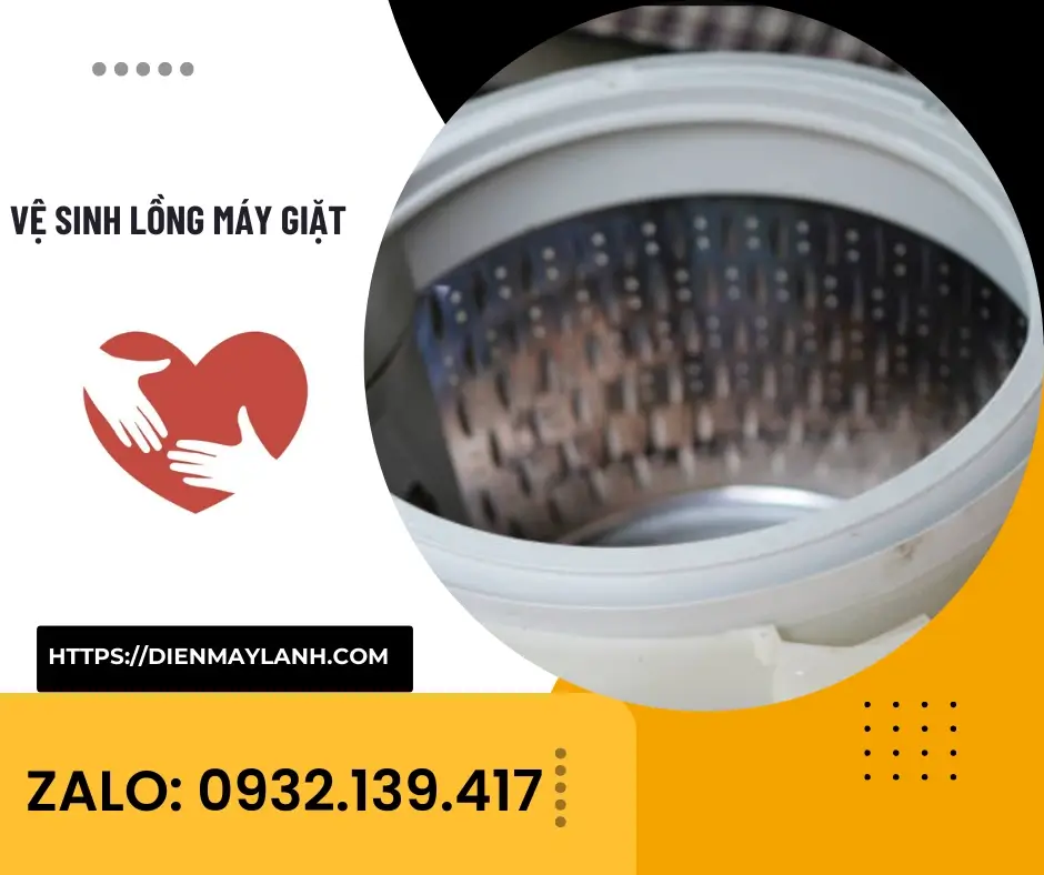 Vệ Sinh Lồng Máy Giặt