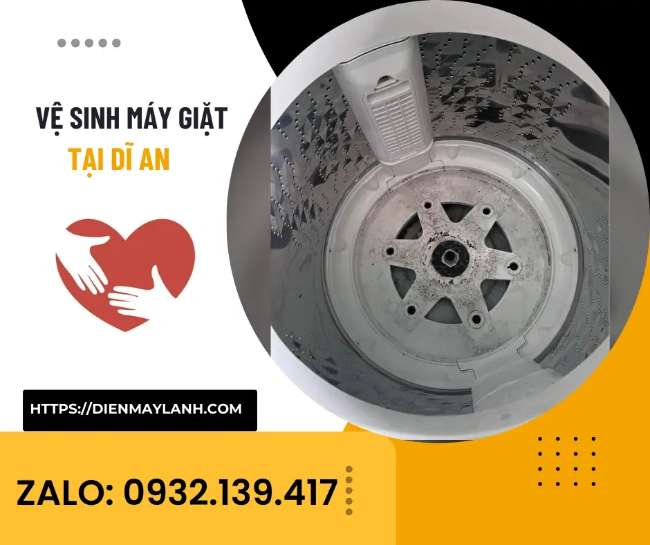 Vệ Sinh Máy Giặt Tại Dĩ An