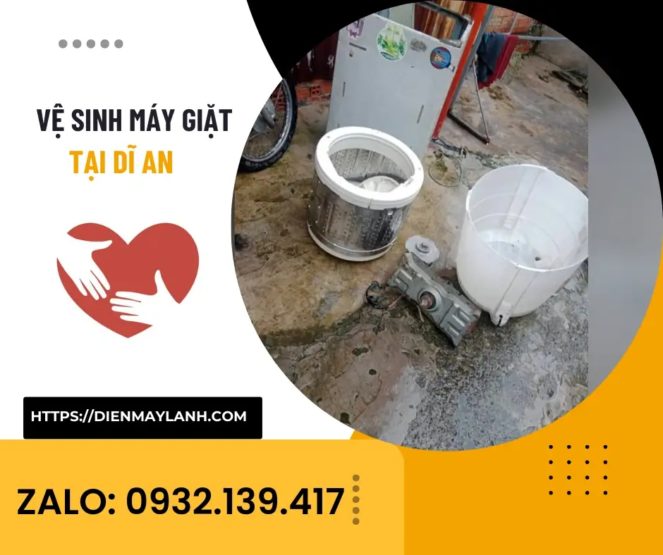 Vệ Sinh Máy Giặt Tại Dĩ An