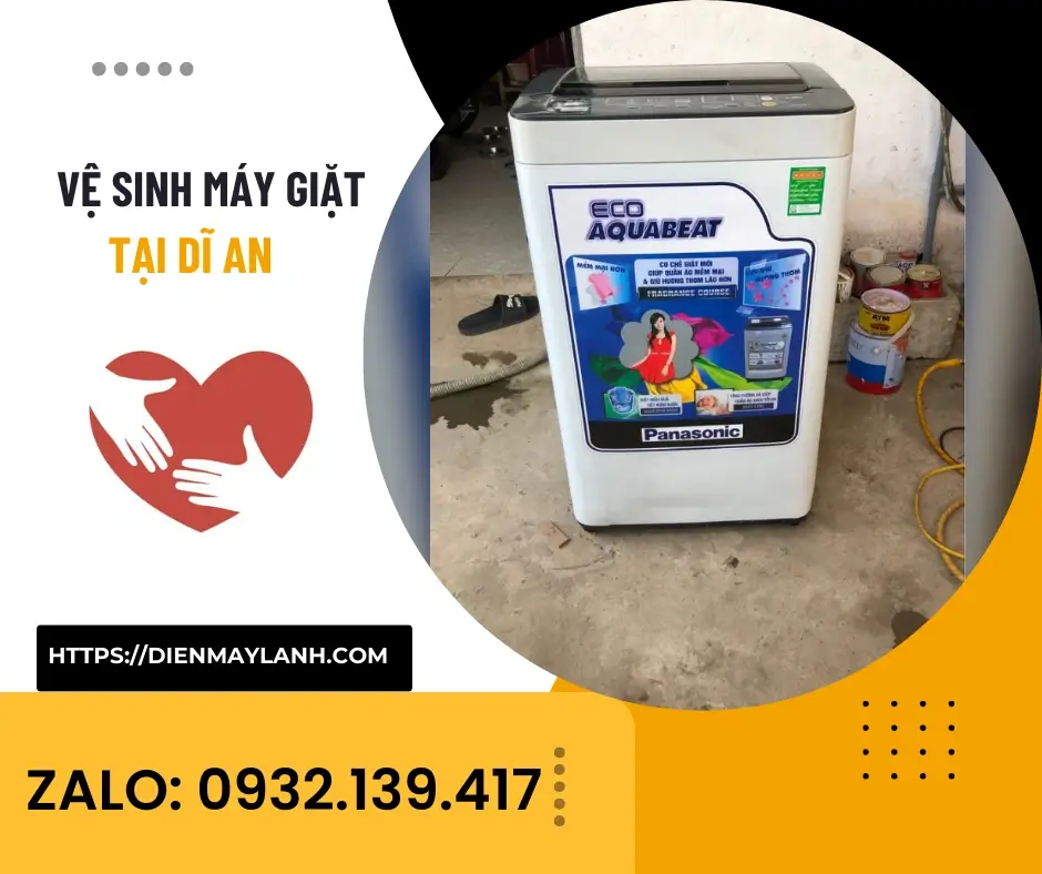 Vệ Sinh Máy Giặt Tại Dĩ An