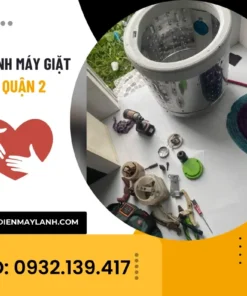 Vệ Sinh Máy Giặt Tại Quận 2