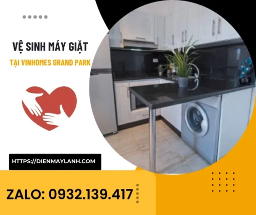 Vệ Sinh Máy Giặt Vinhomes Grand Park | Zalo 0932139417