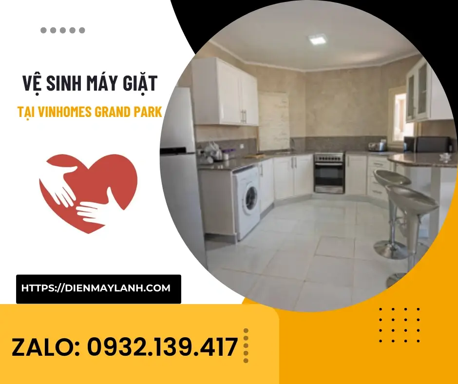 Vệ Sinh Máy Giặt Vinhomes Grand Park | Zalo 0932139417