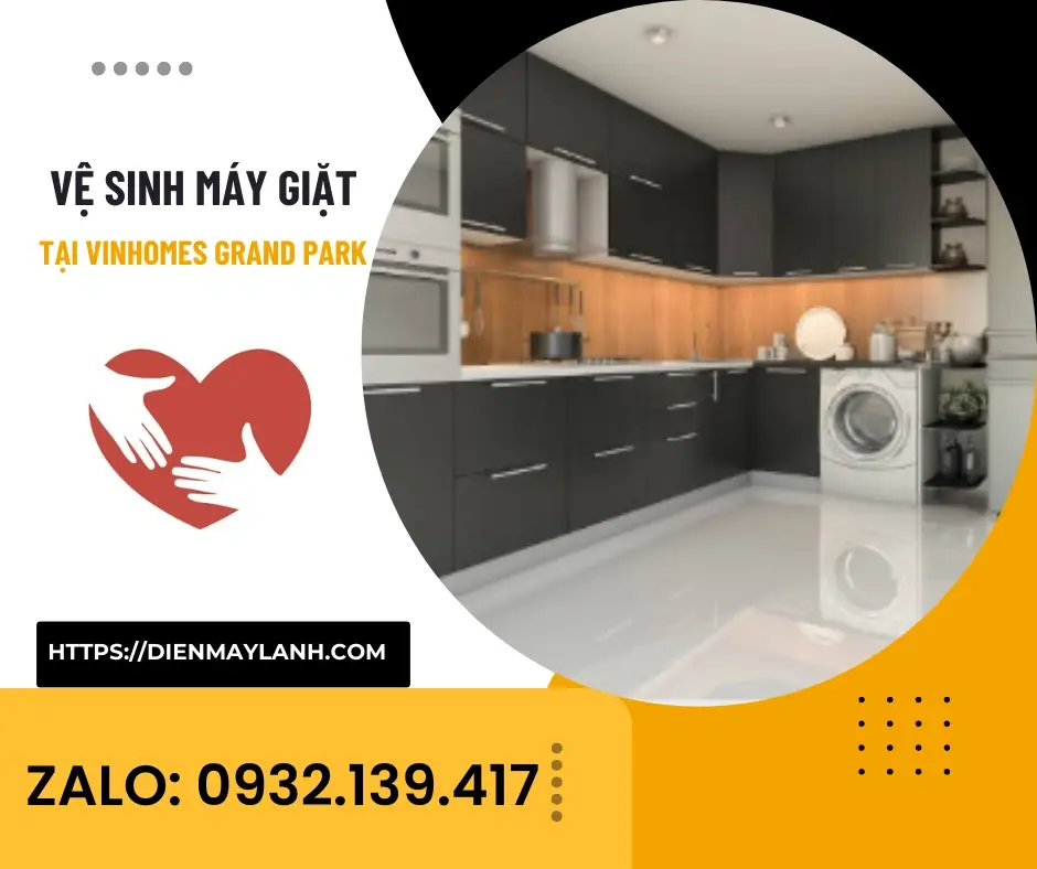 Vệ Sinh Máy Giặt Vinhomes Grand Park | Zalo 0932139417