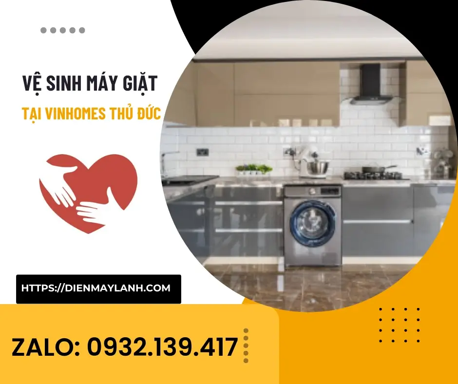 Vệ Sinh Máy Giặt Tại Vinhomes Thủ Đức