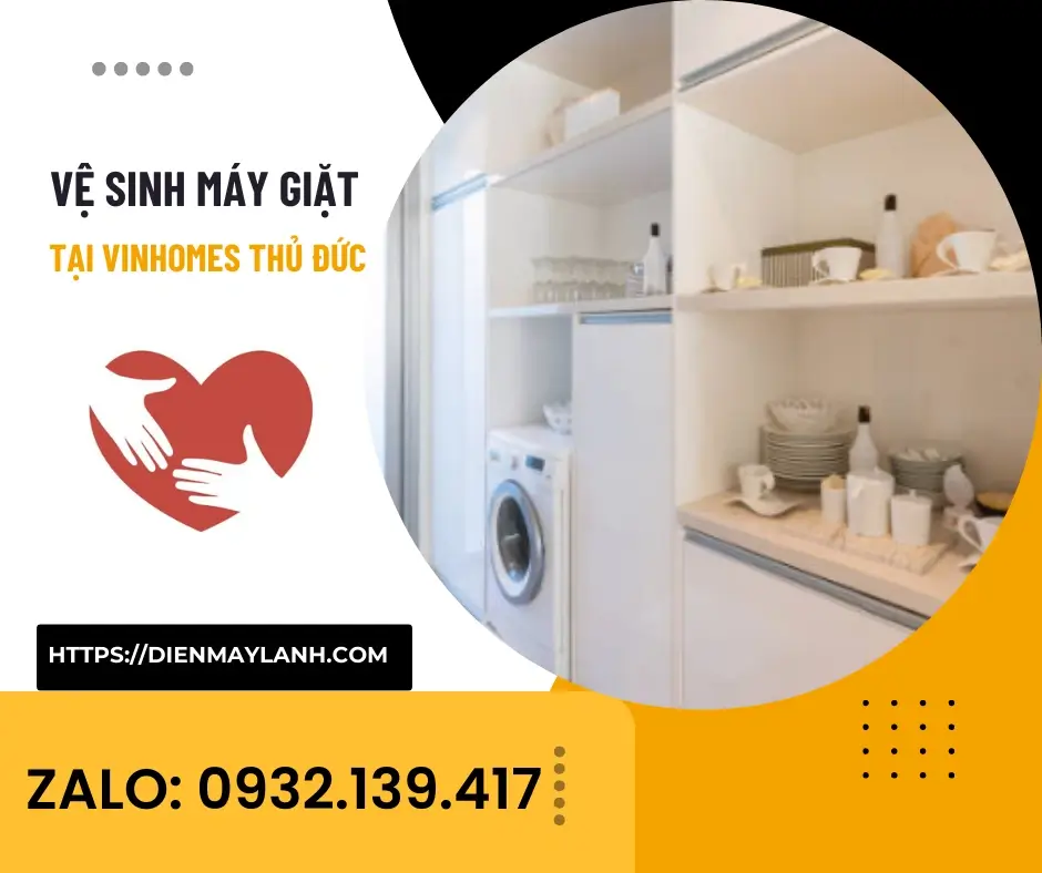 Vệ Sinh Máy Giặt Tại Vinhomes Thủ Đức