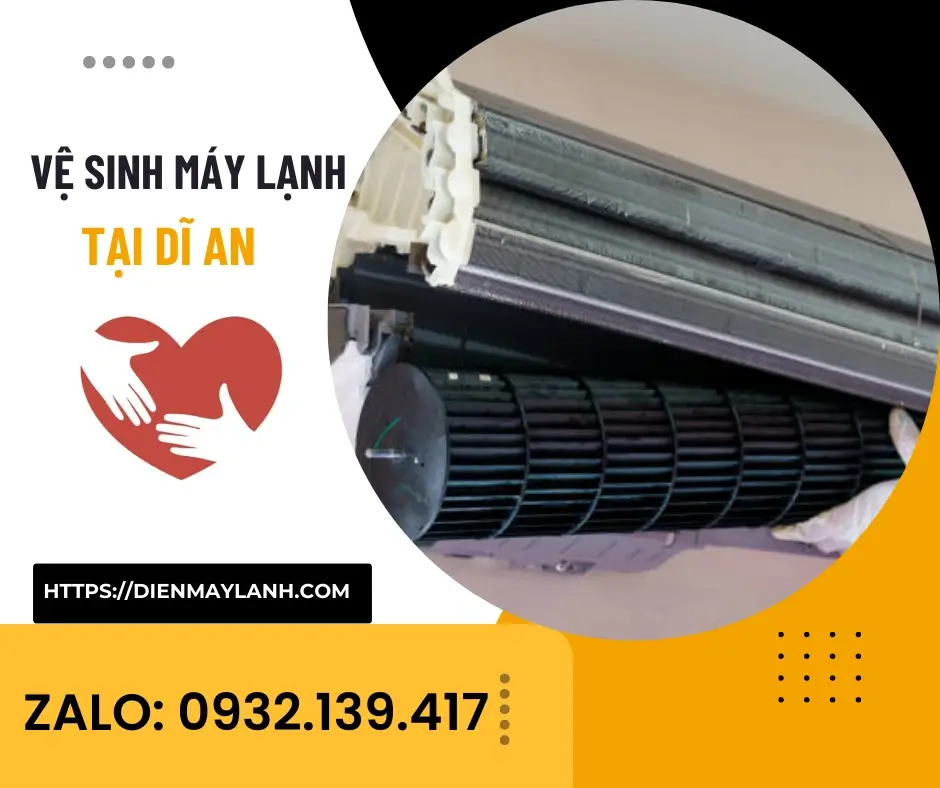 Vệ Sinh Máy Lạnh Tại Dĩ An