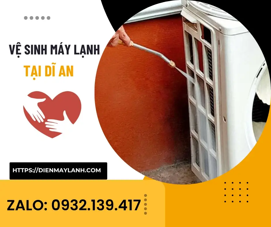 Vệ Sinh Máy Lạnh Tại Dĩ An