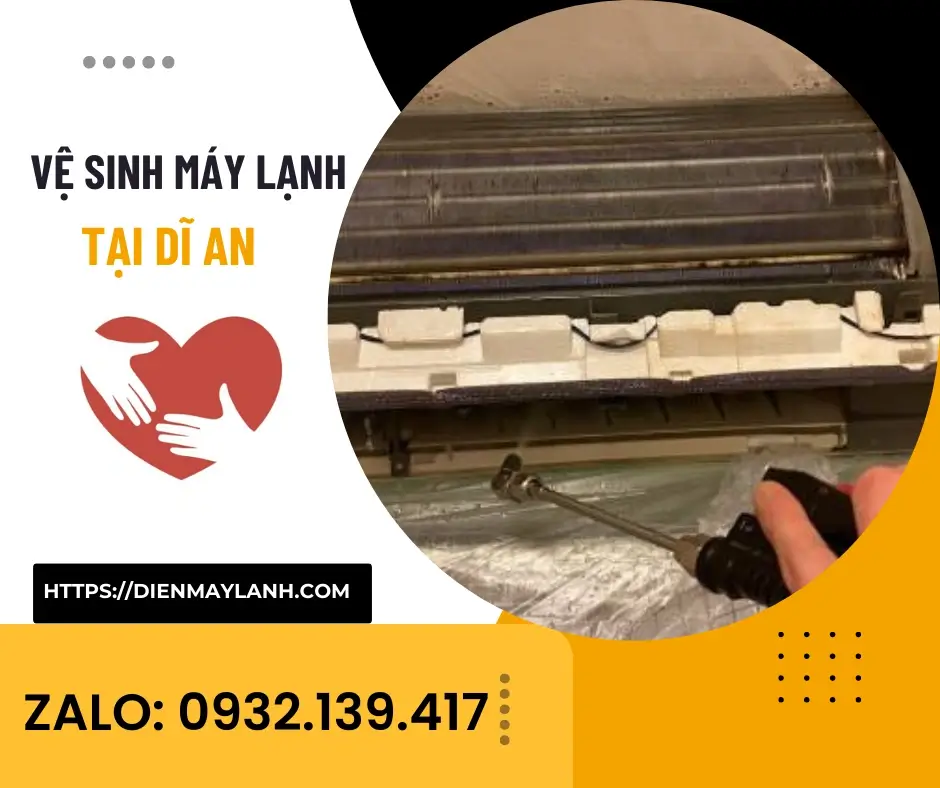 Vệ Sinh Máy Lạnh Tại Dĩ An