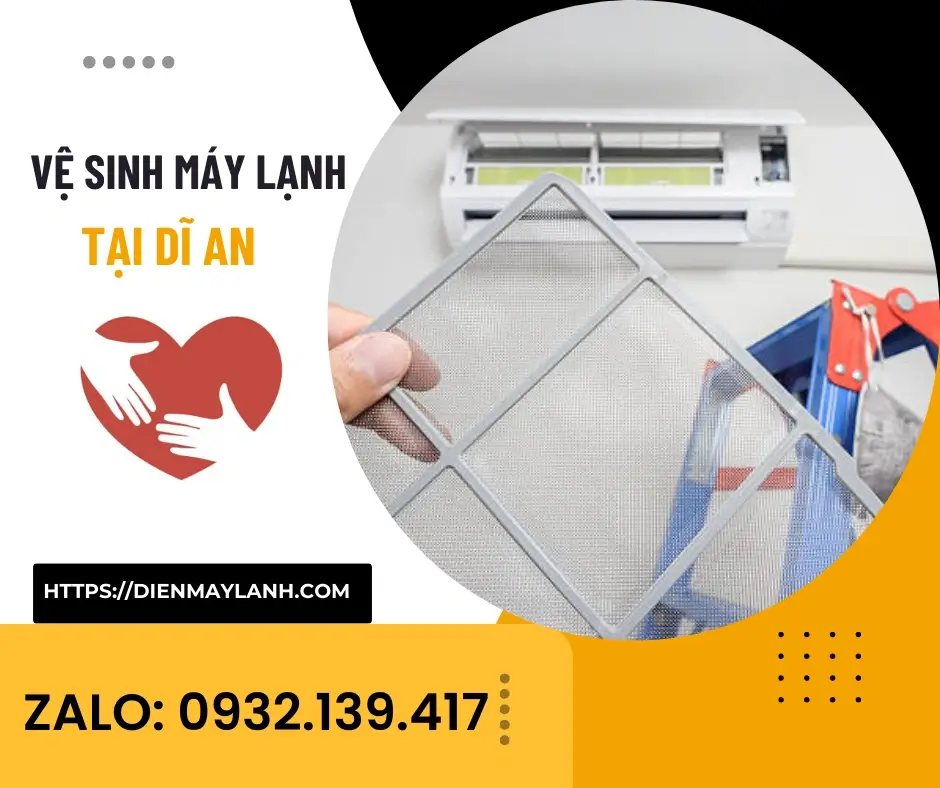 Vệ Sinh Máy Lạnh Tại Dĩ An