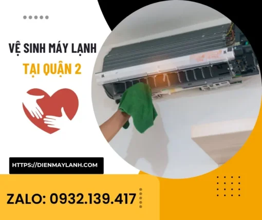 Vệ Sinh Máy Lạnh Tại Quận 2