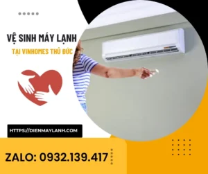 Vệ Sinh Máy Lạnh Tại Vinhomes Thủ Đức