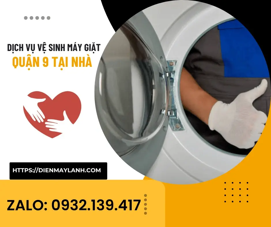 Dịch Vụ Vệ Sinh Máy Giặt Quận 9