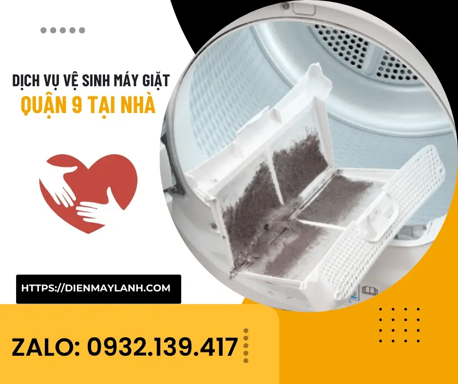 Dịch Vụ Vệ Sinh Máy Giặt Quận 9