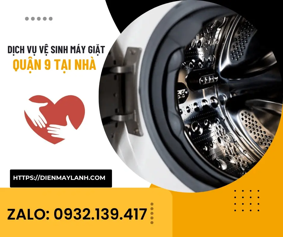 Dịch Vụ Vệ Sinh Máy Giặt Quận 9