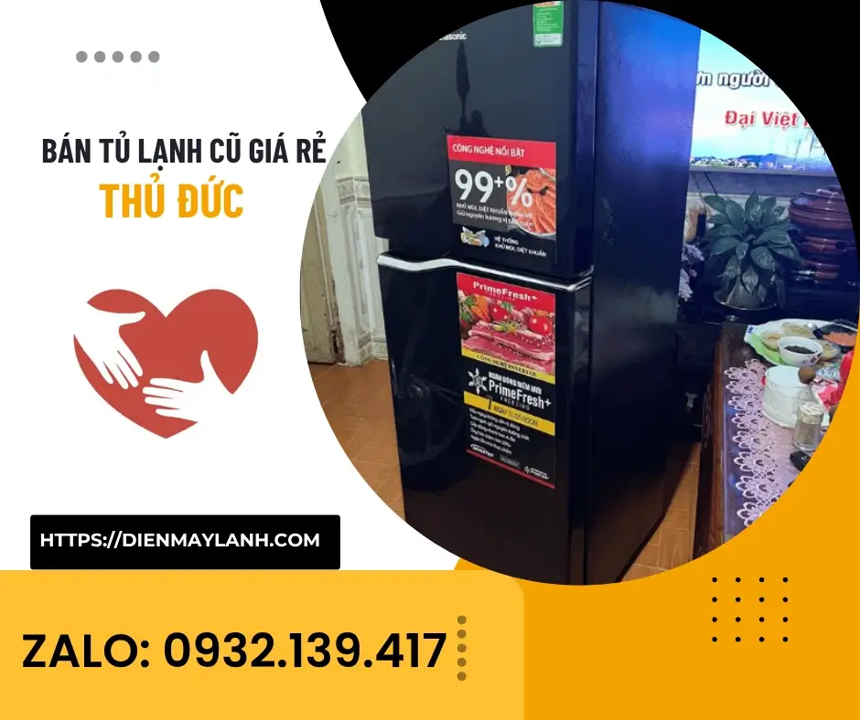 Bán Tủ Lạnh Cũ Thủ Đức