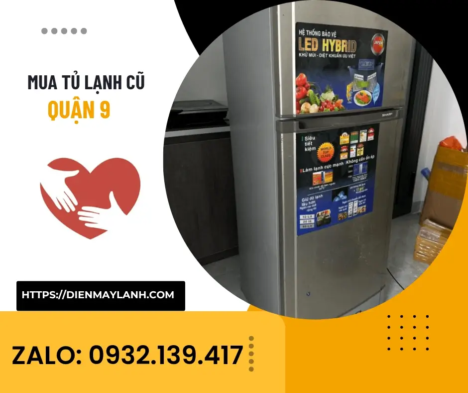 Mua Tủ Lạnh Cũ Quận 9