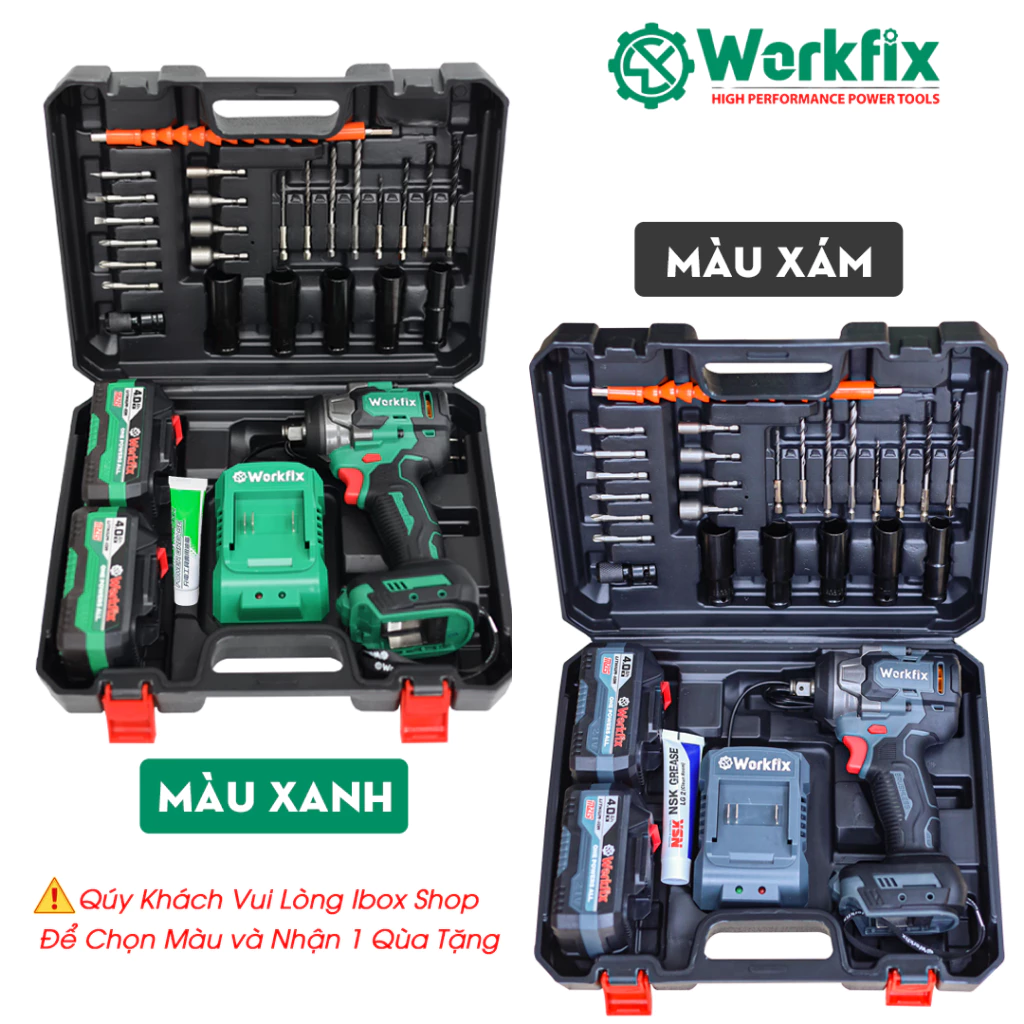 Máy Bắn Bulong 470N Workfix WF-IW470N
