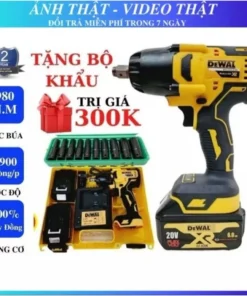 Máy Siết Bu-lông DeWalt 980Nm