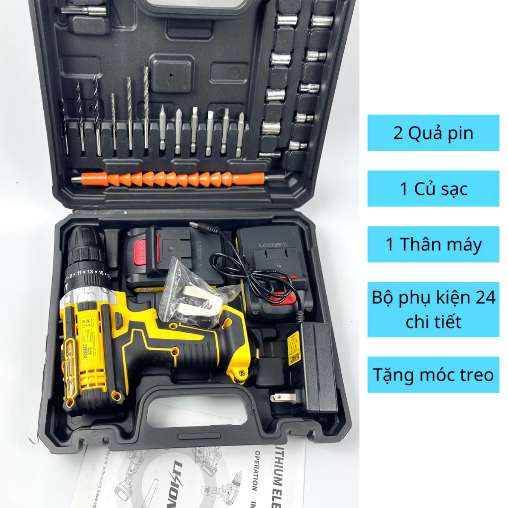 Máy Khoan Pin Dewalt