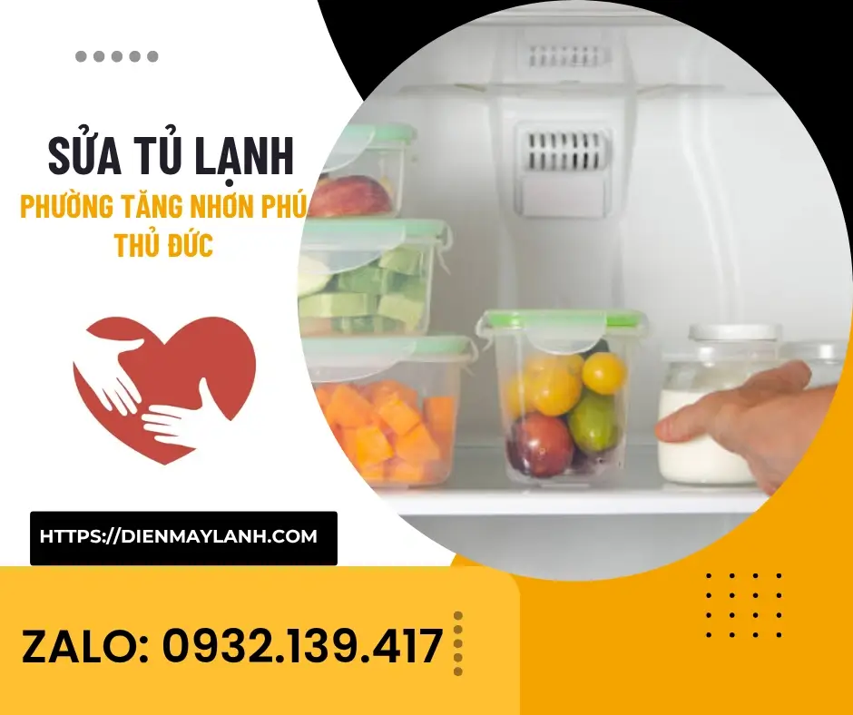 Sửa Tủ Lạnh Phường Tăng Nhơn Phú Thủ Đức
