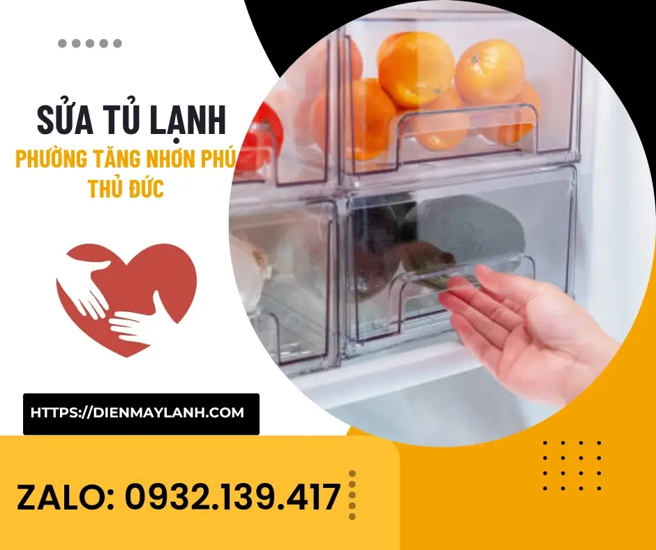 Sửa Tủ Lạnh Phường Tăng Nhơn Phú Thủ Đức