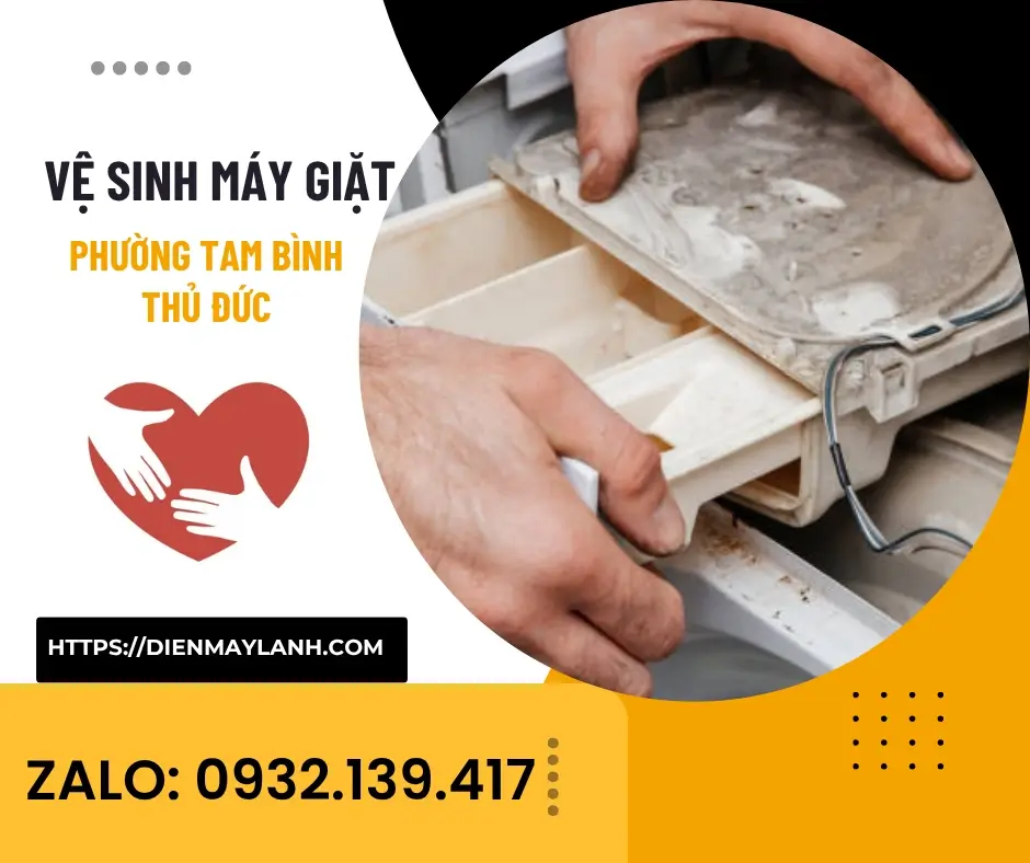 Vệ Sinh Máy Giặt Phường Tam Bình