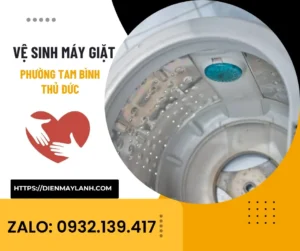 Vệ Sinh Máy Giặt Phường Tam Bình
