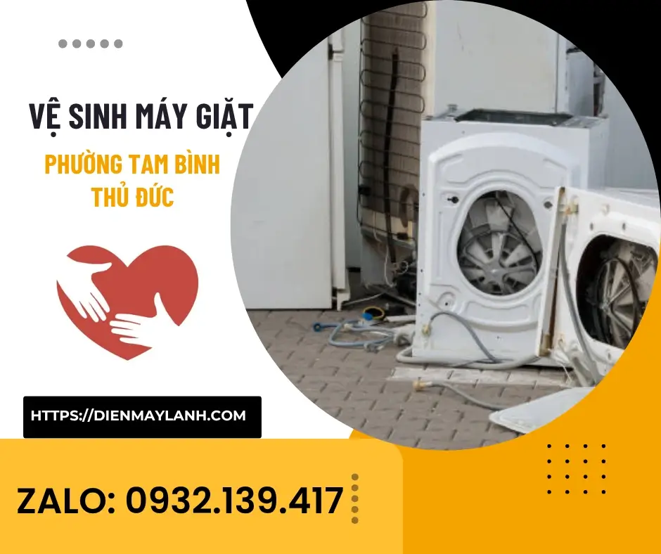 Vệ Sinh Máy Giặt Phường Tam Bình