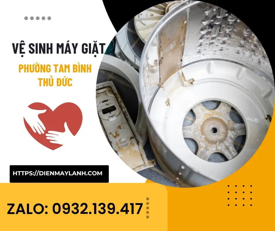 Vệ Sinh Máy Giặt Phường Tam Bình