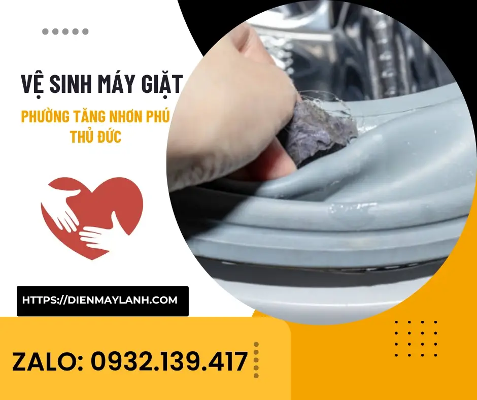 Vệ Sinh Máy Giặt Phường Tăng Nhơn Phú