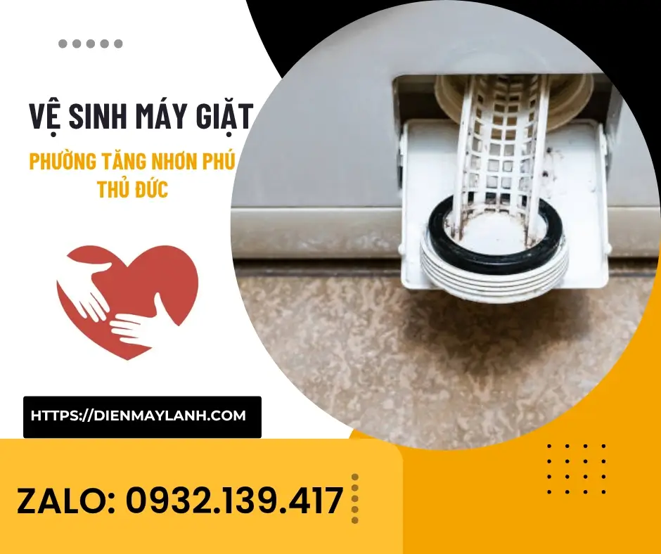 Vệ Sinh Máy Giặt Phường Tăng Nhơn Phú