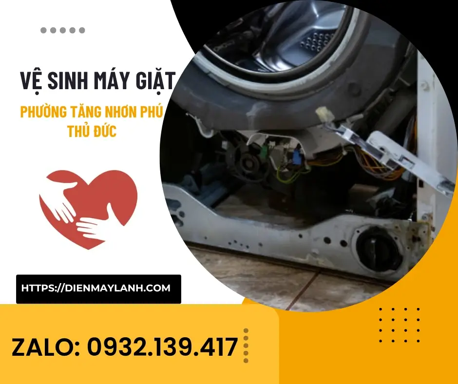 Vệ Sinh Máy Giặt Phường Tăng Nhơn Phú