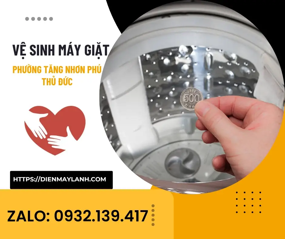Vệ Sinh Máy Giặt Phường Tăng Nhơn Phú