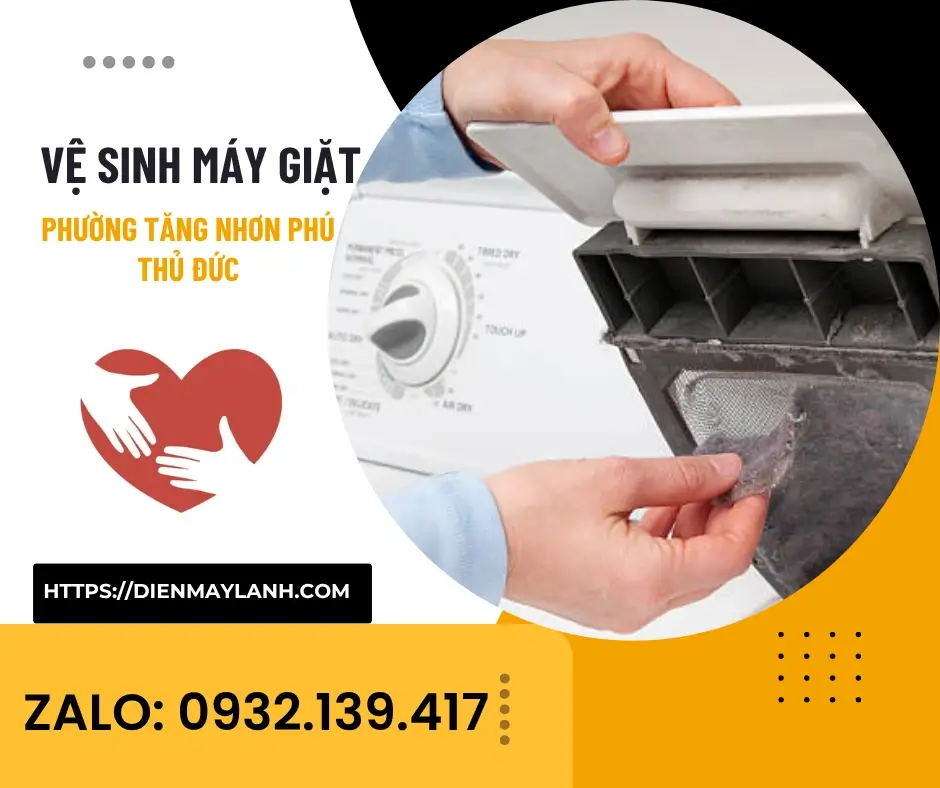 Vệ Sinh Máy Giặt Phường Tăng Nhơn Phú