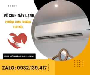 Vệ Sinh Máy Lạnh Phường Long Trường