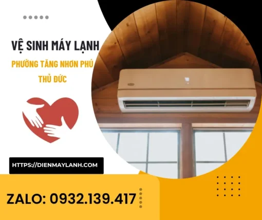 Vệ Sinh Máy Lạnh Phường Tăng Nhơn Phú
